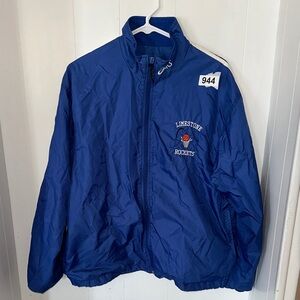 Aasics Limestone Rockets Blue Windbreaker Small